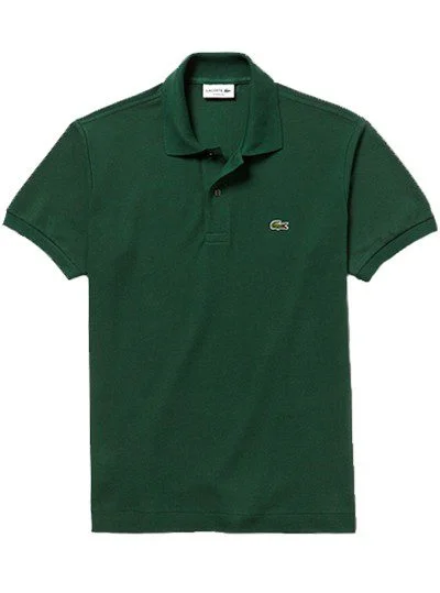 לקוסט-LACSOTE TSHIRT MEN'S POLO SHORT - Burnham Green – תמונה 3