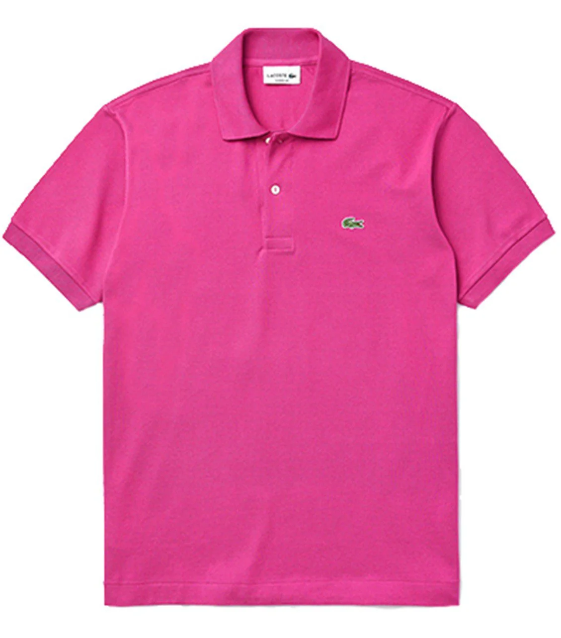 לקוסט-LACSOTE TSHIRT MEN'S POLO SHORT - Dark Pink – תמונה 3