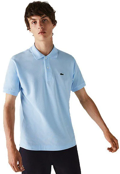 לקוסט-LACSOTE TSHIRT MEN'S POLO SHORT - Onahau Blue – תמונה 2