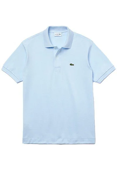 לקוסט-LACSOTE TSHIRT MEN'S POLO SHORT - Onahau Blue – תמונה 4