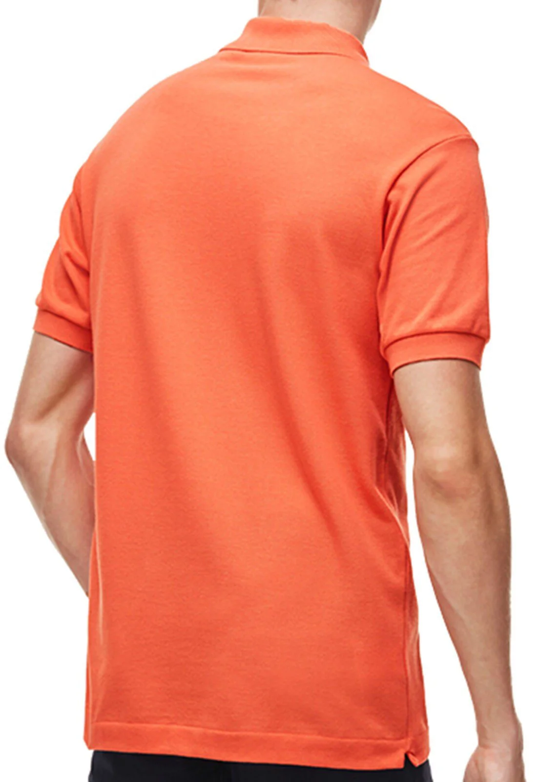 לקוסט-LACSOTE TSHIRT MEN'S POLO SHORT - Tomato Red – תמונה 2