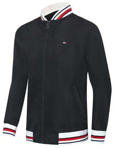 טומי הילפיגר-TOMMY JACKET - Black