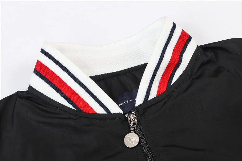 טומי הילפיגר-TOMMY JACKET - Black – תמונה 9