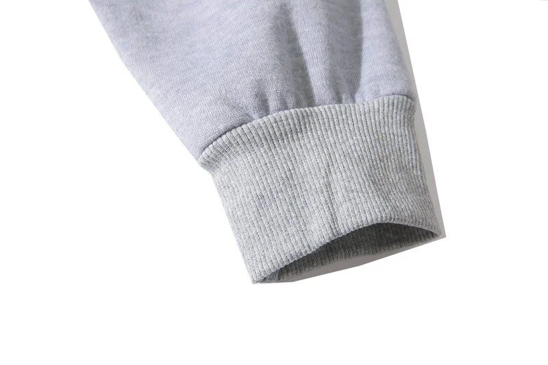 טומי הילפיגר-TOMMY SWETER MEN AND HOODIES MEN AND WOMEN - Gray – תמונה 7