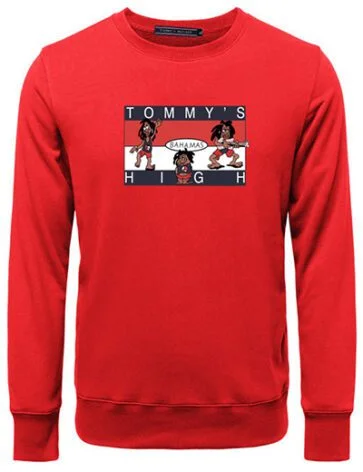 טומי הילפיגר-TOMMY SWETER MEN AND HOODIES MEN AND WOMEN - Red