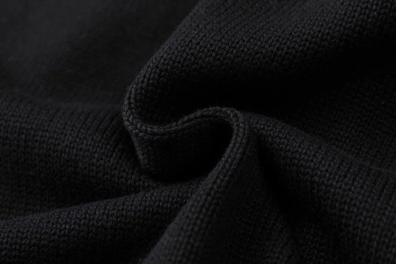 טומי הילפיגר-TOMMY SWETER ZIP MEN'S - Black – תמונה 5