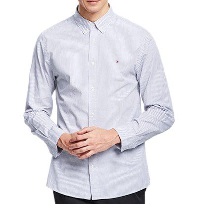 טומי הילפיגר-TOMMY BUTTON MEN'S- Lavender Grey – תמונה 3