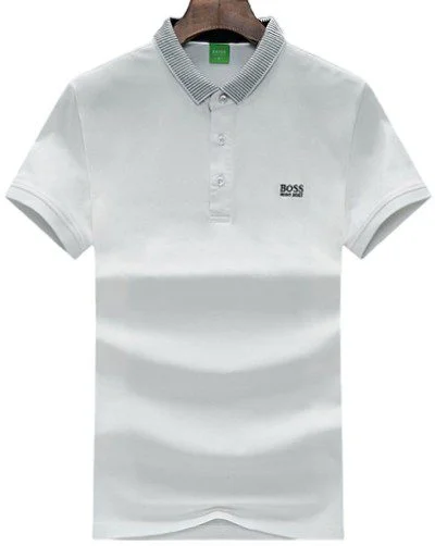 בוס-HUGO BOSS POLO TSHIRT MEN'S - Iron
