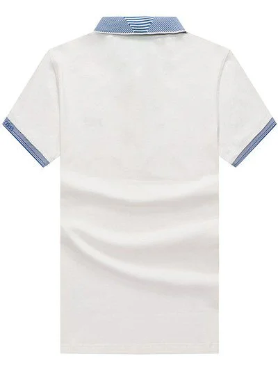 בוס-HUGO BOSS POLO TSHIRT MEN'S - White – תמונה 2
