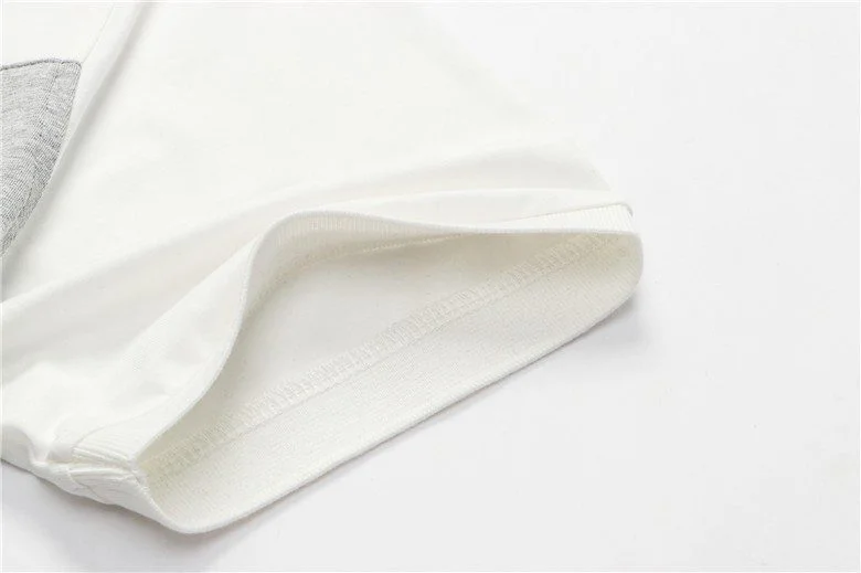 בוס-HUGO BOSS POLO TSHIRT MEN'S - White & Gray – תמונה 5