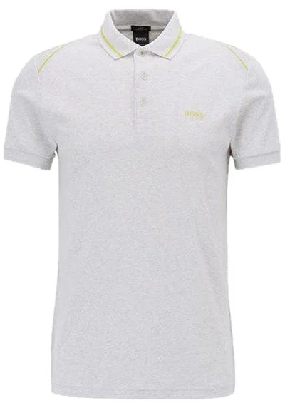 בוס-HUGO BOSS POLO TSHIRT MEN'S - White Lilac