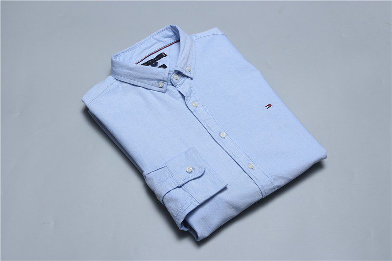 טומי הילפיגר-TOMMY BUTTON MEN'S- Blue – תמונה 3