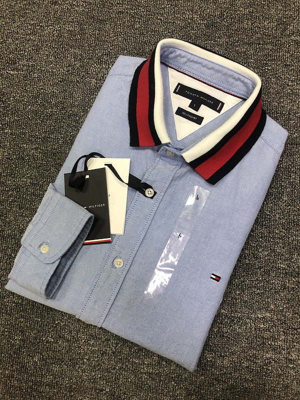 טומי הילפיגר-TOMMY BUTTON MEN'S- Echo Blue – תמונה 5