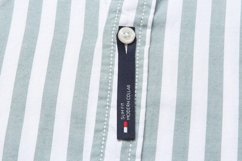 טומי הילפיגר-TOMMY BUTTON MEN'S- Heather & White – תמונה 10