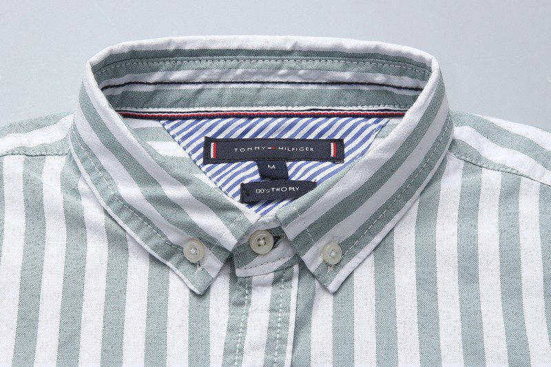 טומי הילפיגר-TOMMY BUTTON MEN'S- Heather & White – תמונה 12