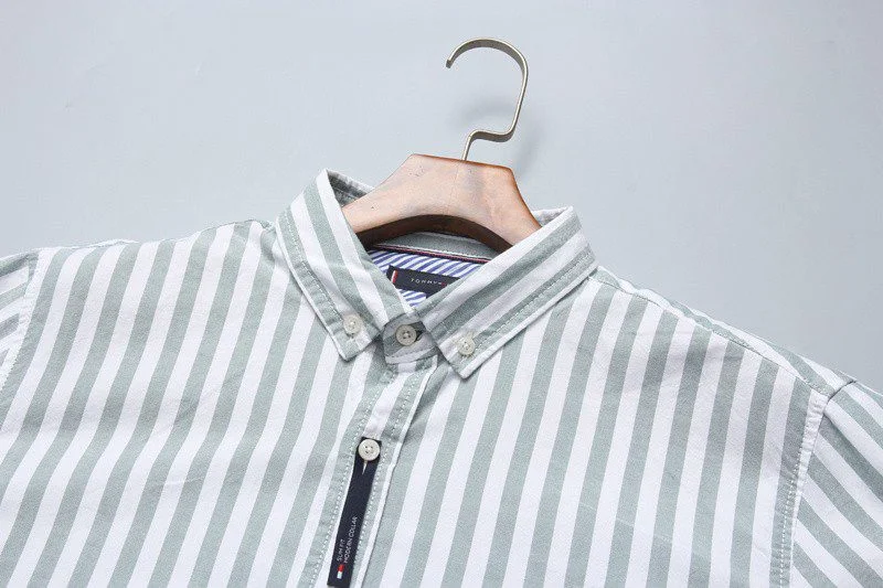 טומי הילפיגר-TOMMY BUTTON MEN'S- Heather & White – תמונה 14