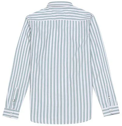 טומי הילפיגר-TOMMY BUTTON MEN'S- Heather & White – תמונה 2