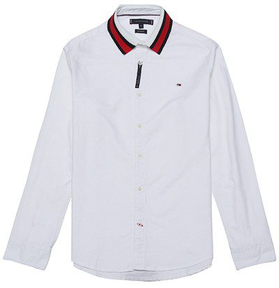 טומי הילפיגר-TOMMY BUTTON MEN'S- WHITE – תמונה 13