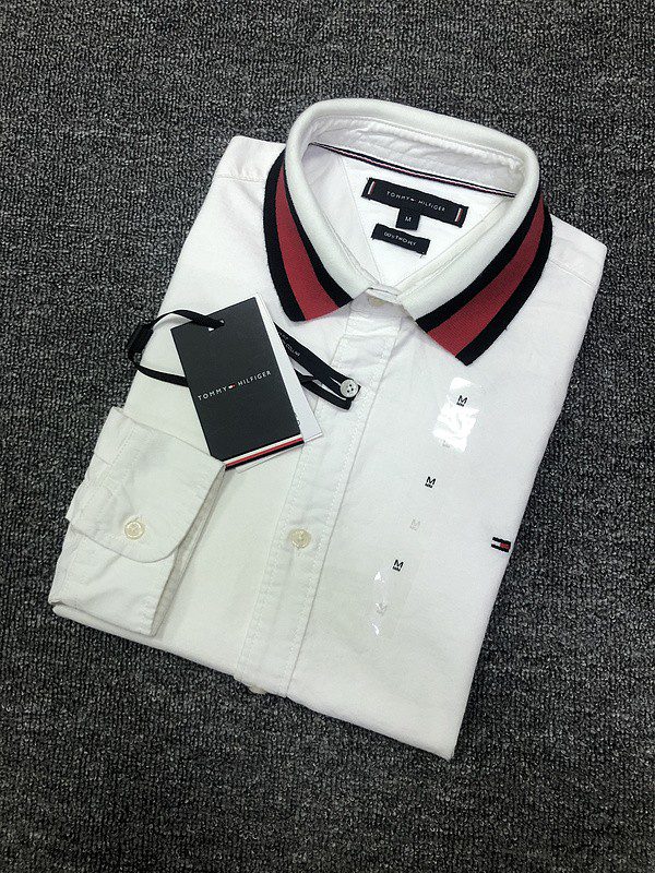 טומי הילפיגר-TOMMY BUTTON MEN'S- WHITE – תמונה 14