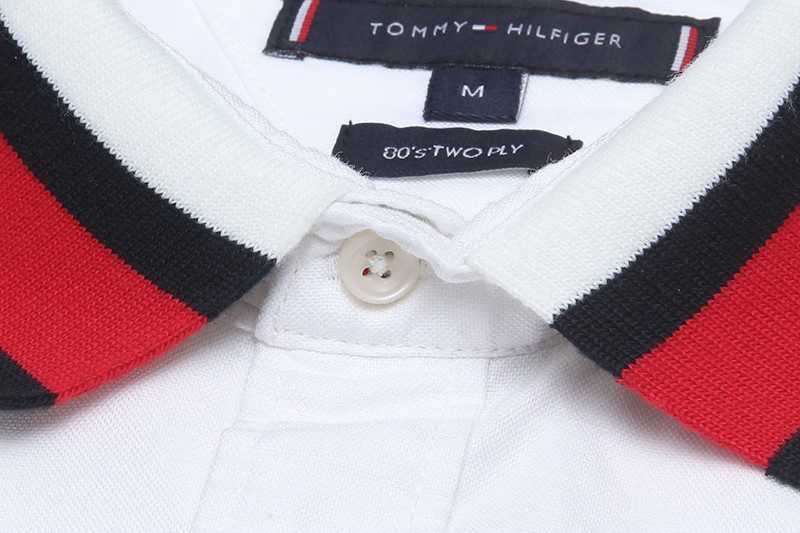 טומי הילפיגר-TOMMY BUTTON MEN'S- WHITE – תמונה 11