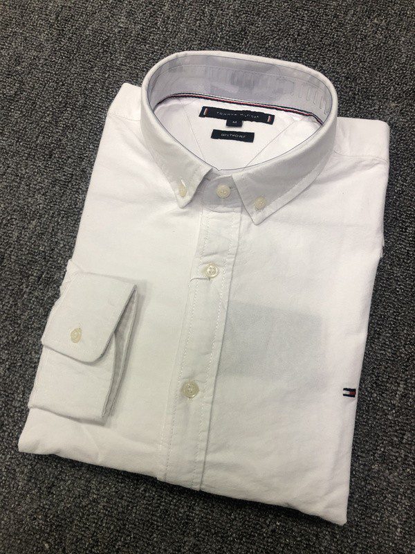 טומי הילפיגר-TOMMY BUTTON MEN'S- White – תמונה 3