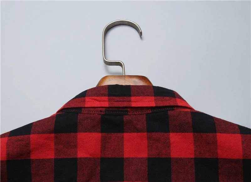 טומי הילפיגר-TOMMY BUTTON MEN'S- RED & BLACK – תמונה 9