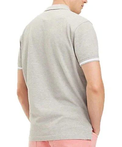 טומי הילפיגר-TOMMY POLO MEN'S TSHIRT - GRAY – תמונה 2