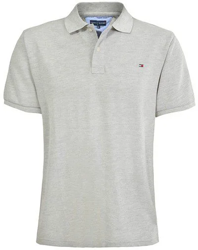 טומי הילפיגר-TOMMY POLO MEN'S TSHIRT - GRAY
