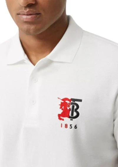 טומי הילפיגר-TOMMY POLO MEN'S TSHIRT - White – תמונה 5