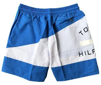 טומי הילפיגר-TOMMY SWIM MEN'S -BLUE & WHITE – תמונה 2