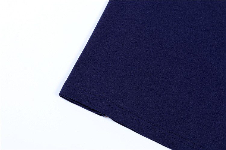 טומי הילפיגר-TOMMY TSHIRT MEN'S - NAVY BLUE – תמונה 8