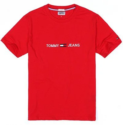 טומי הילפיגר-TOMMY TSHIRT MEN'S - RED