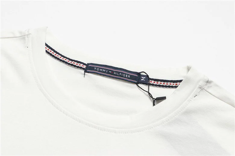 טומי הילפיגר-TOMMY TSHIRT MEN'S - WHITE – תמונה 4