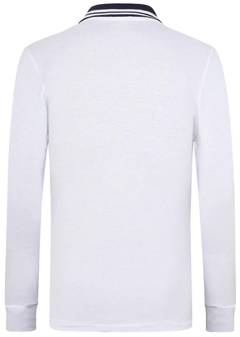 ראלף לורן-RALPH LAUREN POLO TSHIRT MEN LONG BIG PONY - WHITE – תמונה 2