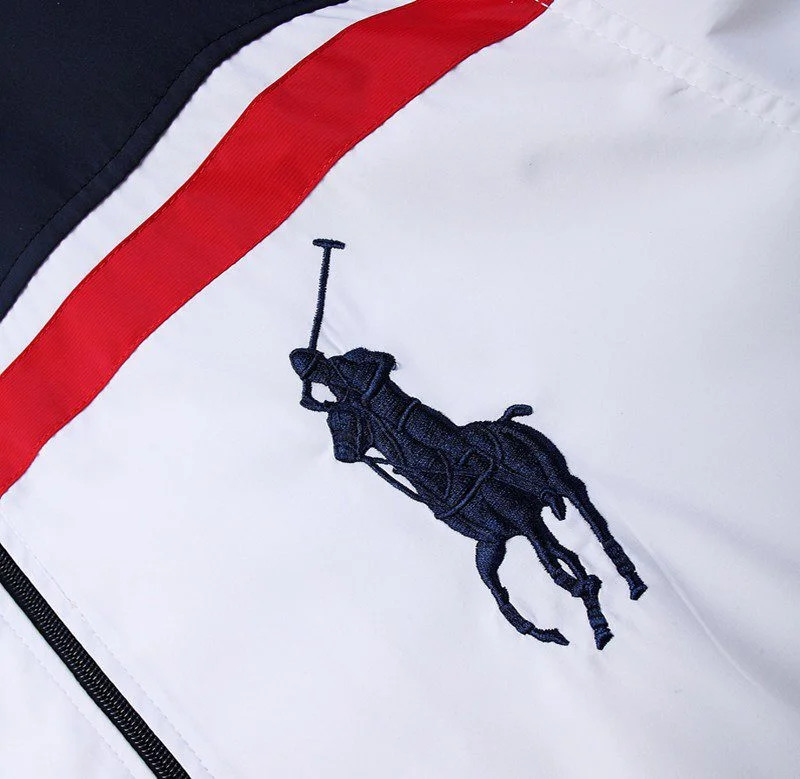 ראלף לורן-RALPH LAUREN SUIT MEN'S- WHITE BLACK & RED – תמונה 8