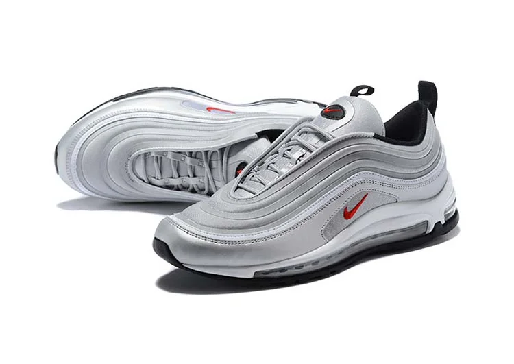 נעלי נייק-Nike Air Max 97 - Grey Chateau – תמונה 4