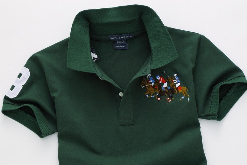 ראלף לורן-RALPH LAUREN POLO TSHIRT SHORT WOMEN - English Holly – תמונה 3