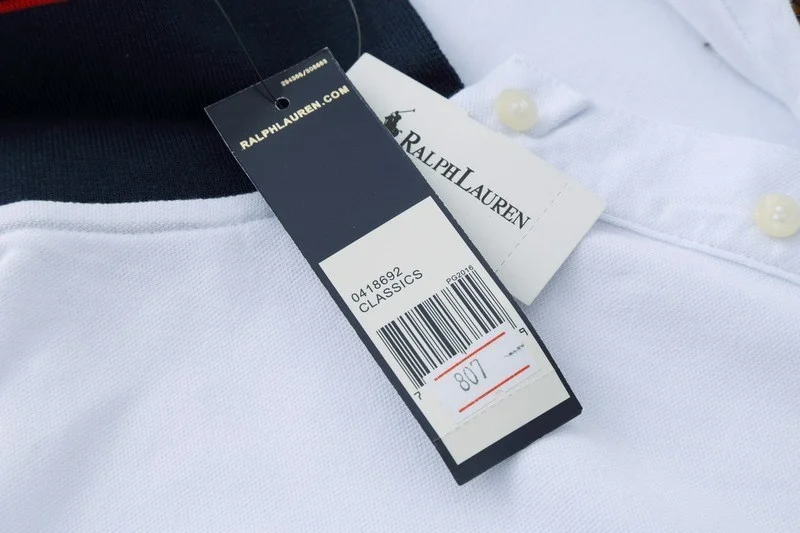 ראלף לורן-RALPH LAUREN POLO TSHIRT SHORT WOMEN - White – תמונה 5