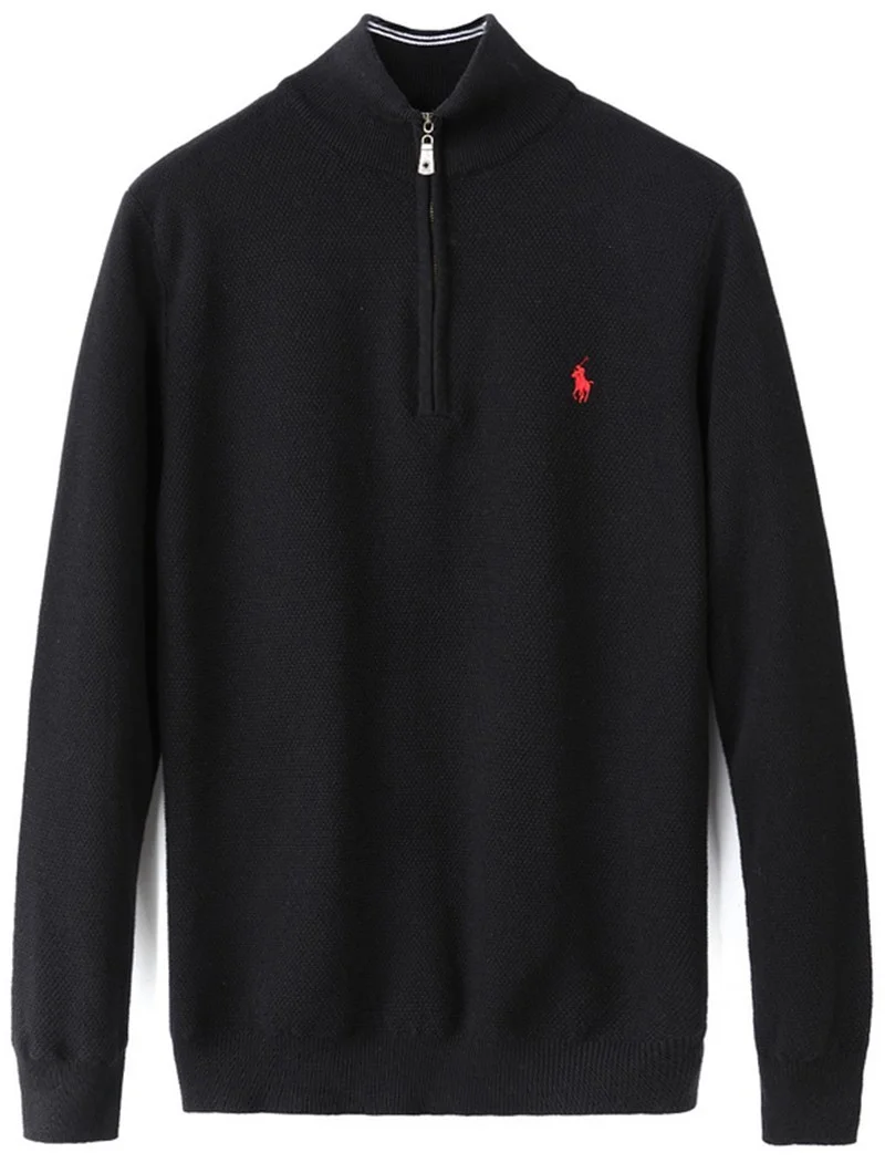 ראלף לורן-RALPH LAUREN SWETER MEN - Black