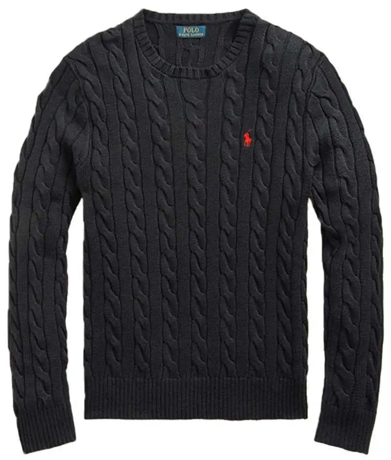 ראלף לורן-RALPH LAUREN SWETER MEN - Black