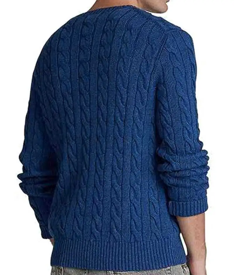 ראלף לורן-RALPH LAUREN SWETER MEN - Blue – תמונה 2