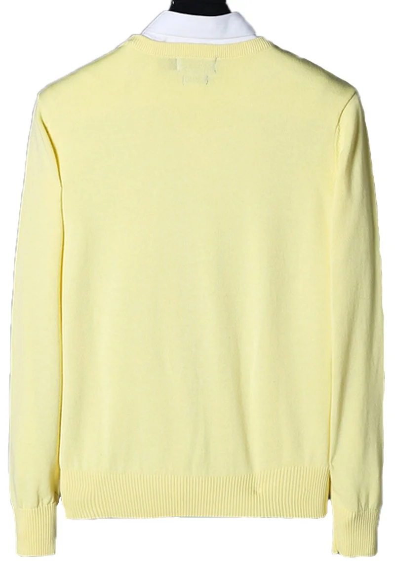 ראלף לורן-RALPH LAUREN SWETER MEN - Light Yellow – תמונה 2