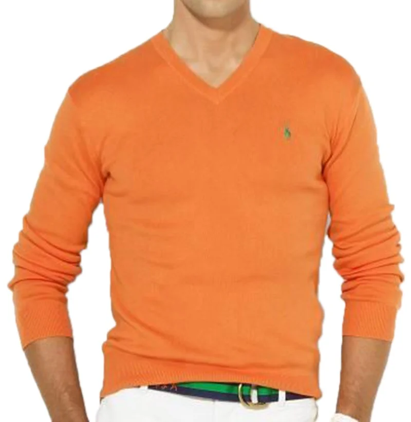 ראלף לורן-RALPH LAUREN SWETER MEN - ORG
