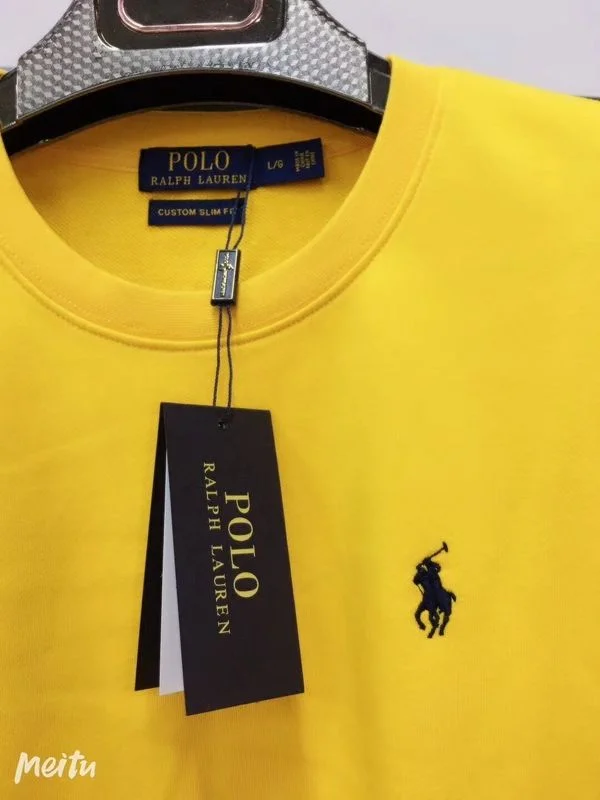 ראלף לורן-RALPH LAUREN SWETER MEN - Yellow – תמונה 2