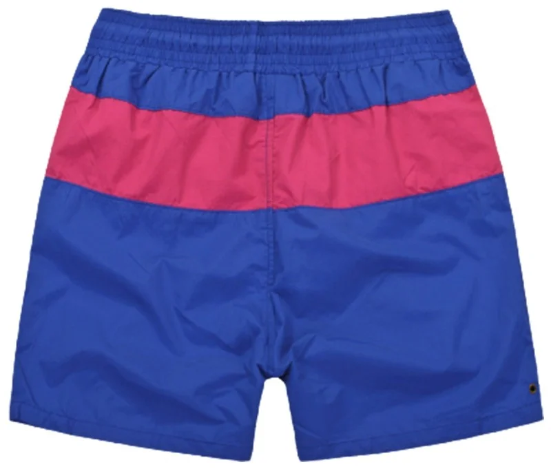 ראלף לורן-RALPH LAUREN SWIM BEACH SHORT MEN'S - Blue & Cabaret – תמונה 2