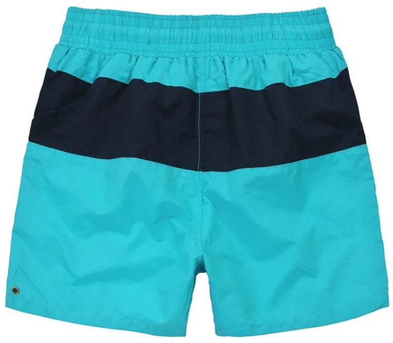 ראלף לורן-RALPH LAUREN SWIM BEACH SHORT MEN'S - Light Sea Green & Black – תמונה 2