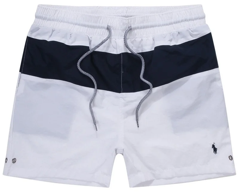 ראלף לורן-RALPH LAUREN SWIM BEACH SHORT MEN'S - Link Water & Midnight Express