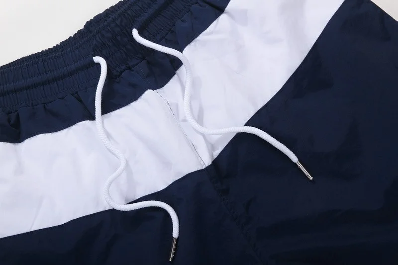 ראלף לורן-RALPH LAUREN SWIM BEACH SHORT MEN'S - Navy Blue & White – תמונה 7