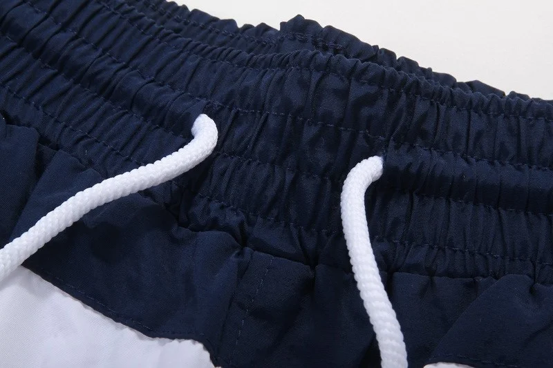 ראלף לורן-RALPH LAUREN SWIM BEACH SHORT MEN'S - Navy Blue & White – תמונה 10