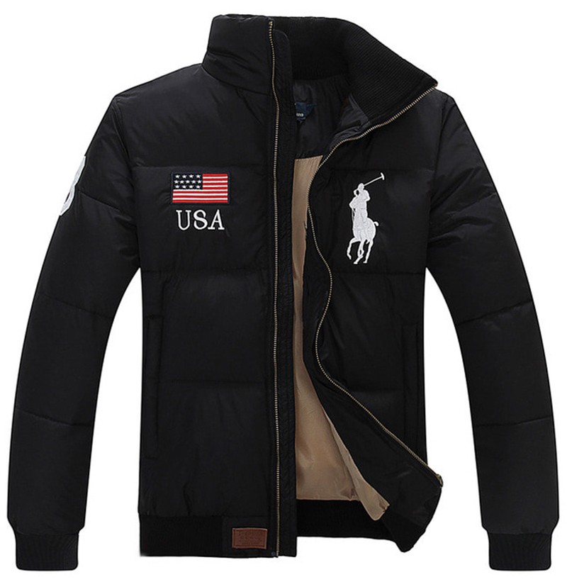 ראלף לורן-RALPH LAUREN COAT MEN'S - Black Russian